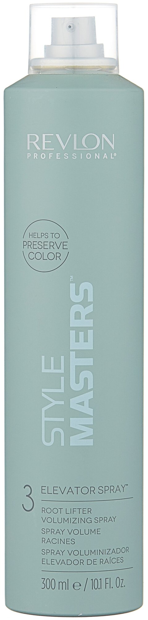 Спрей STYLE MASTERS сильной фиксации REVLON PROFESSIONAL elevator spray 300 мл