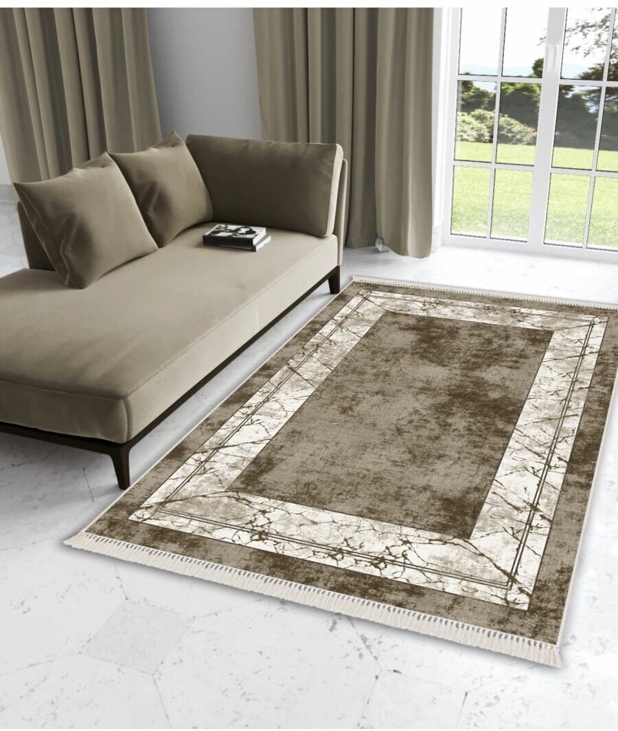 фото Ковер безворсовый в комнату 120x180