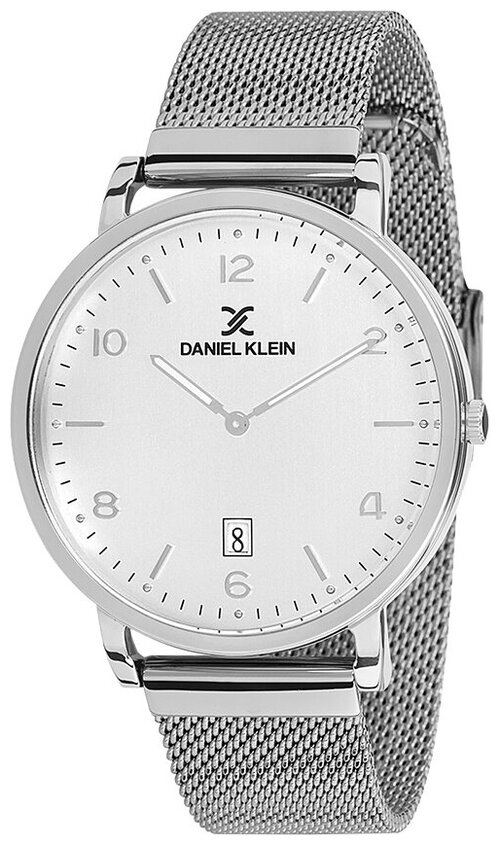 Наручные часы Daniel Klein, серебряный, серый