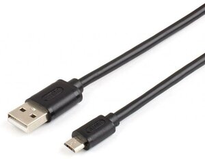 Atcom USB - microUSB (AT9174), 0.8 м, 1 шт., черный