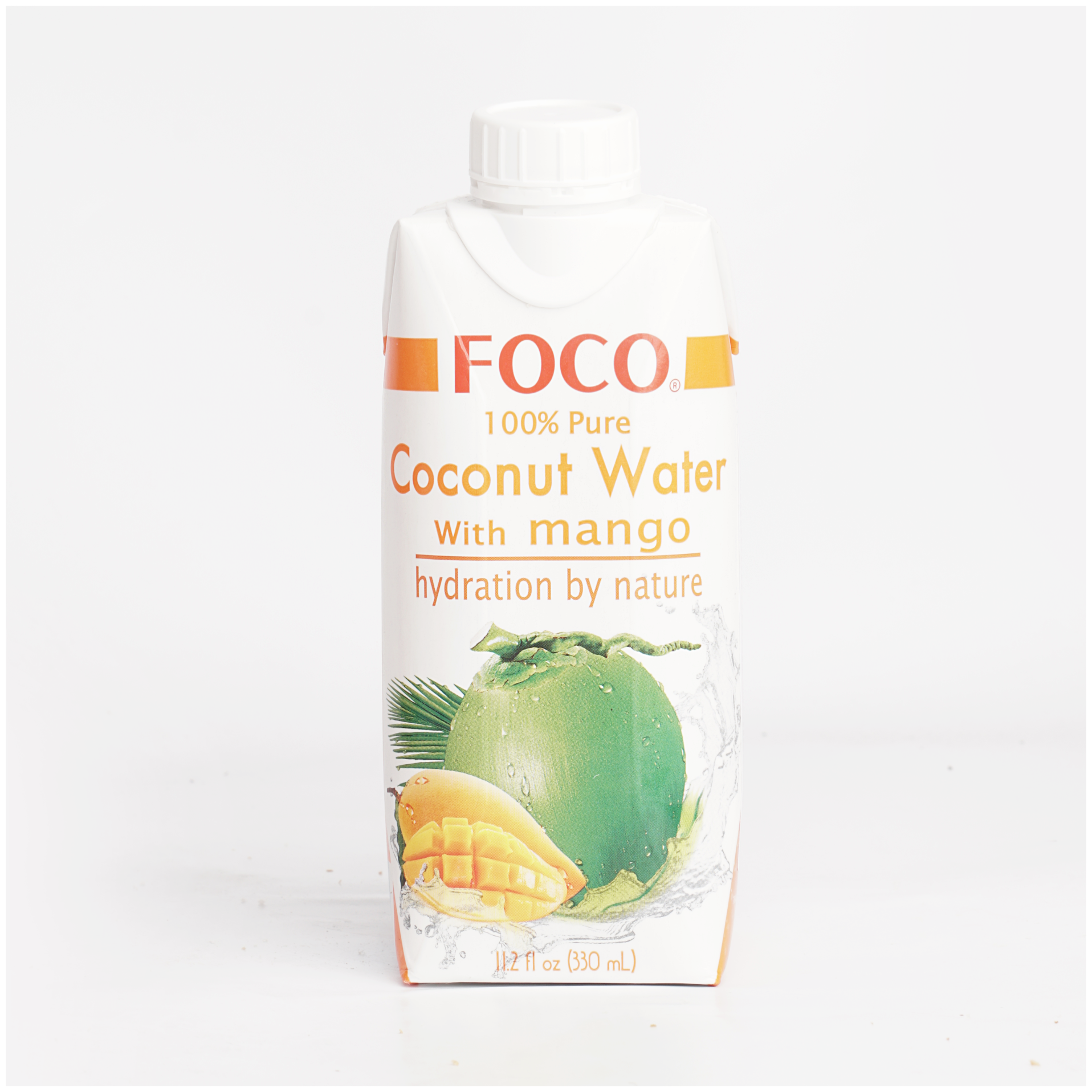 Кокосовая вода с манго "FOCO" 330 мл Tetra Pak 1шт - фотография № 10