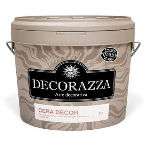 Воск Decorazza Cera Decor, прозрачный базовый, 1 л