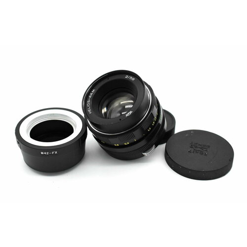 Мануальный советский объектив Гелиос-44М 258 для Fujifilm FX 520000₽