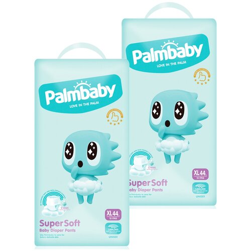 Palmbaby трусики Super Soft Premium XL (12-17 кг), 44 шт., 2 уп.