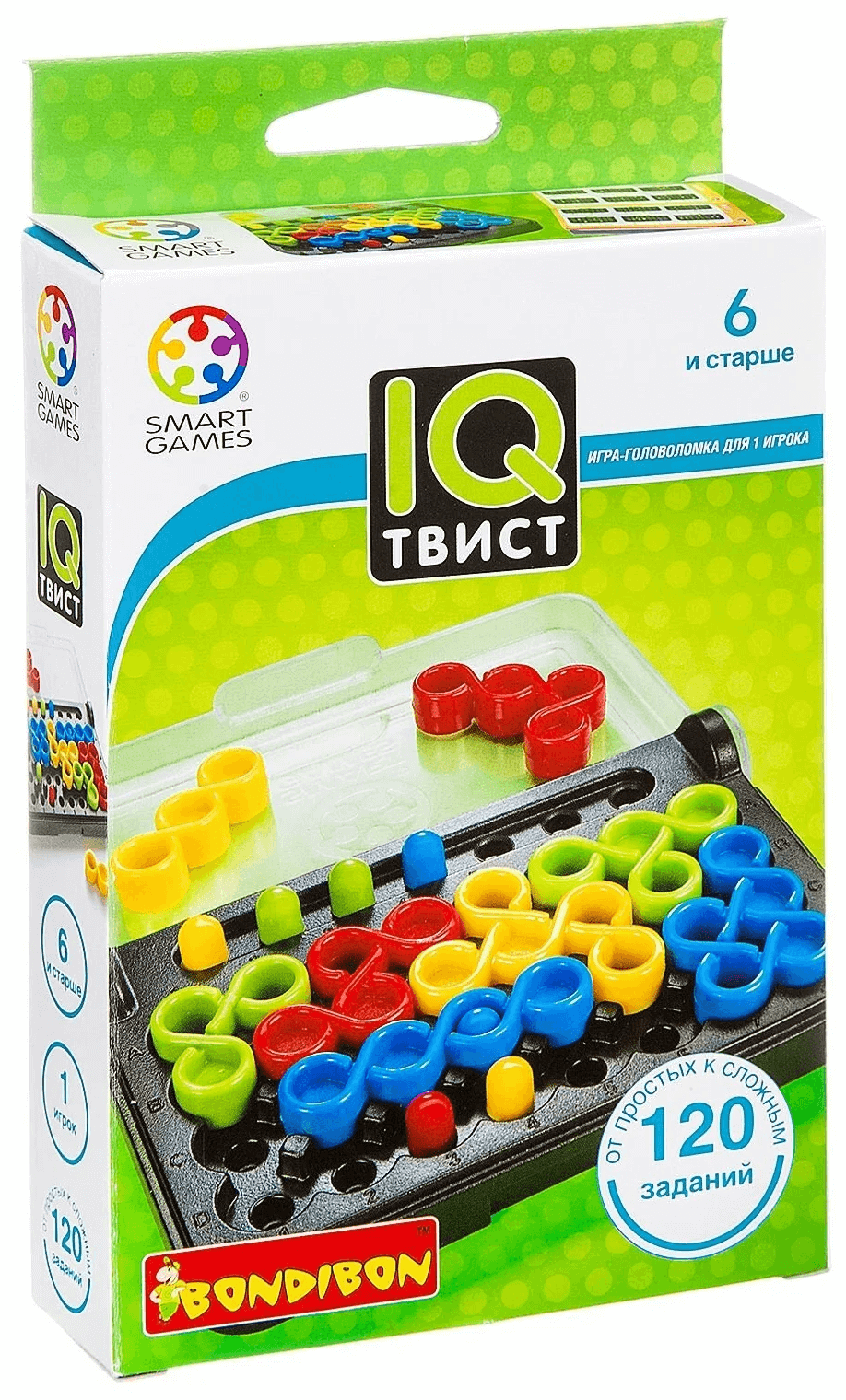 Логическая игра Bondibon IQ-Твист , арт. SG 488 RU ВВ0868