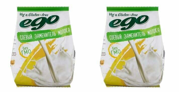Заменитель молока EGO соевый,2 шт по 350г