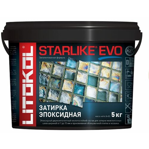 Эпоксидный состав для укладки и затирки мозаики LITOKOL STARLIKE EVO S.205 TRAVERTINO