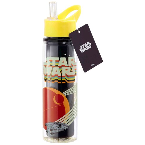 Бутылка пластмассовая Funko Star Wars Retro Millennium Falcon Plastic Water Bottle UT-SW06332