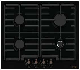 Газовая варочная панель Gorenje G 8651 CLB, черный