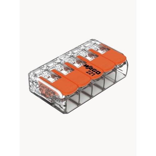 Соединительные клеммы Wago Аналог Wago для проводов ваги 221-415 20шт 365₽
