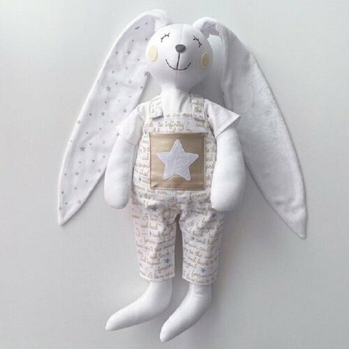 Игрушка Зайка Ромео ванильное ушко LoveBabyToys 50см