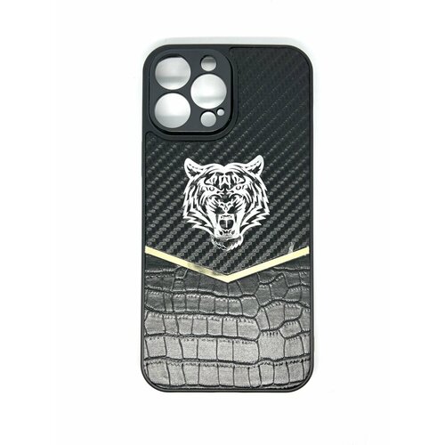 Чехол с алюминиевым Тигром для iPhone 13 Pro