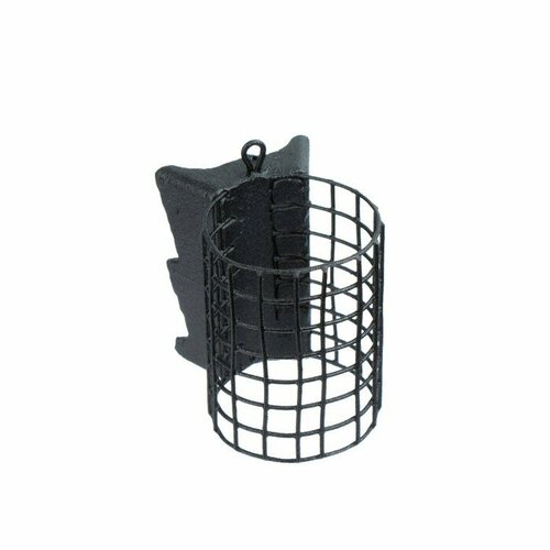 фото Груз-кормушка металлическая x-feeder me grip m grid, цвет matt black, 130 г, 45 мл
