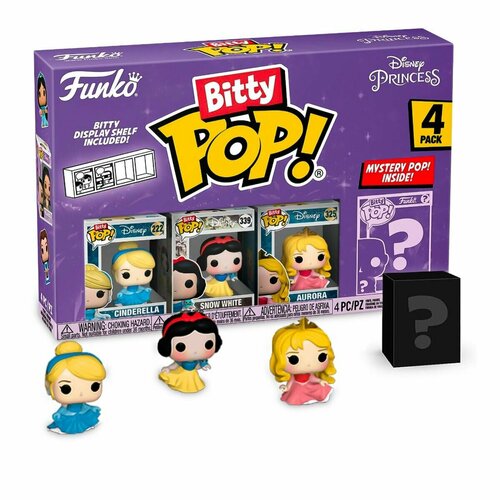 Funko: Disney Princess. Набор Bitty POP: Cinderella 4PK фигурка funko pop snow white snow white