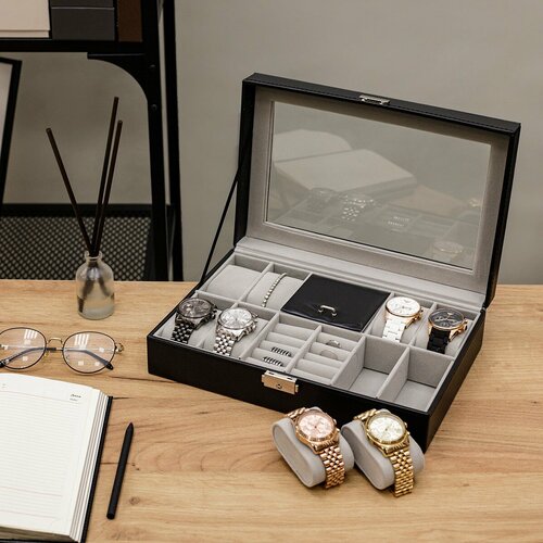 Шкатулка CLOX черный 5080₽