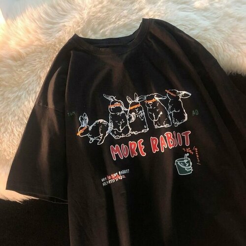 фото Футболка, размер 56, черный endi's