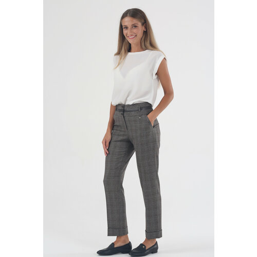 Брюки  Тягина Татьяна, размер 46, бежевый