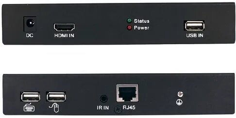 Комплект OSNOVO для передачи HDMI, 2хUSB(клавиатура+мышь) и ИК управления по сет - фото №2