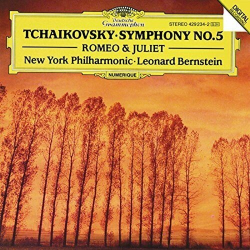 tchaikovsky pyotr cd tchaikovsky pyotr 1812 overture Audio CD Pyotr Il'yich Tchaikovsky: Tchaikovsky: Symphony No. 5 / Romeo and Juliet overture Bernstein (1 CD)