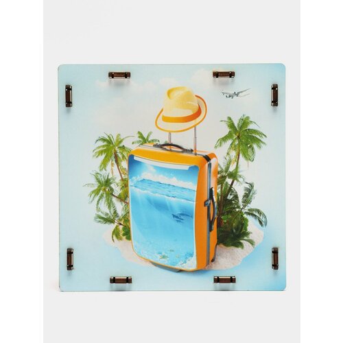 Деревянная копилка из тик тока 50500 Цвет Рыжий 1199₽