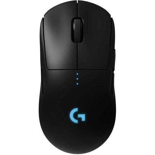 Мышь Logitech G Pro черный оптическая (25600dpi) беспроводная USB2.0 (7but) игровая мышь logitech g pro hero черный