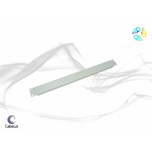 Фальш-панель 1U Cabeus SH-J019-1U серая серый, серый