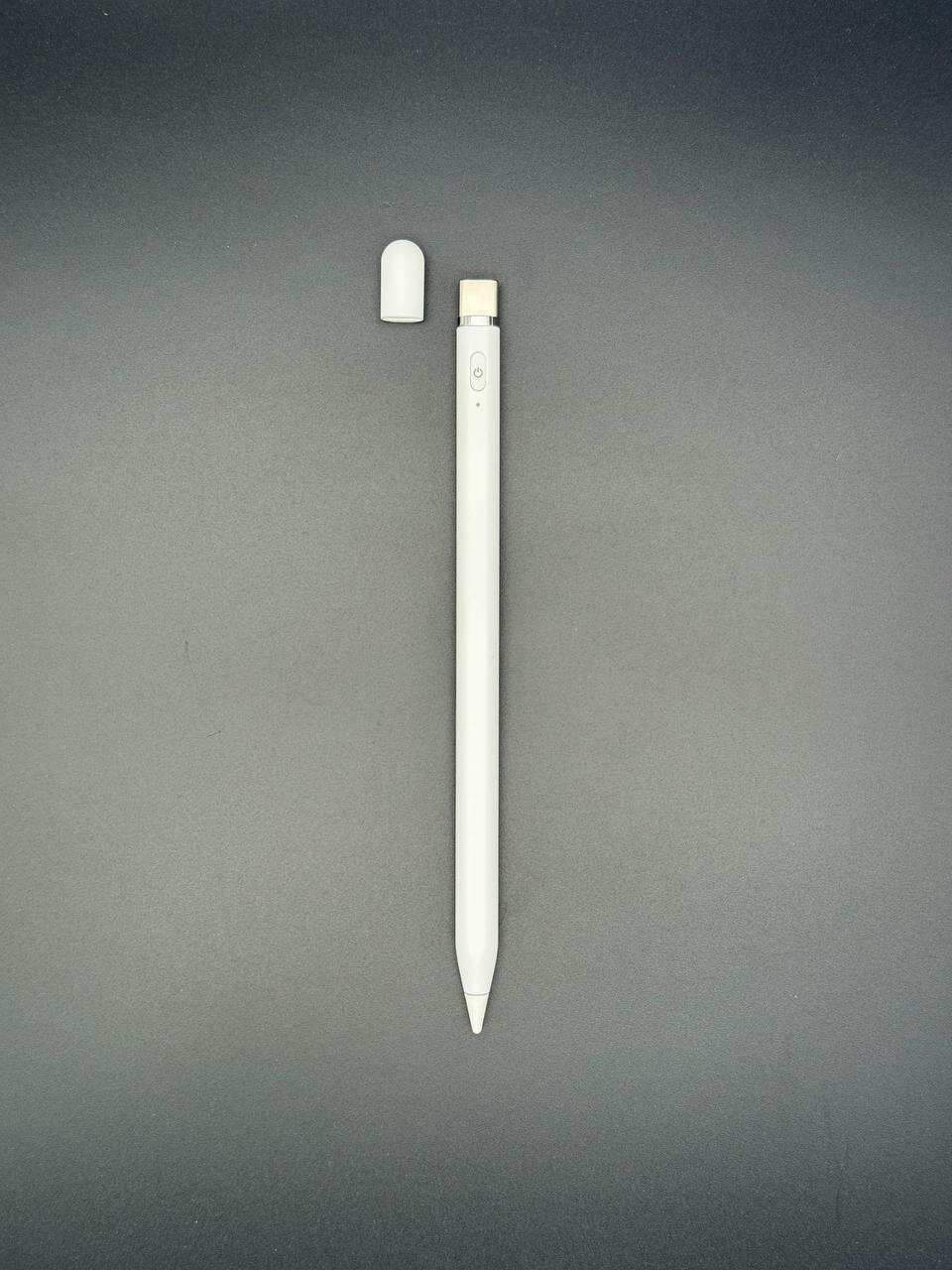 Стилус для iPad от 2018 года с Type-C зарядкой +2 наконечника, Pencil для планшета Apple с изменением толщины линии от угла наклона — фото 1
