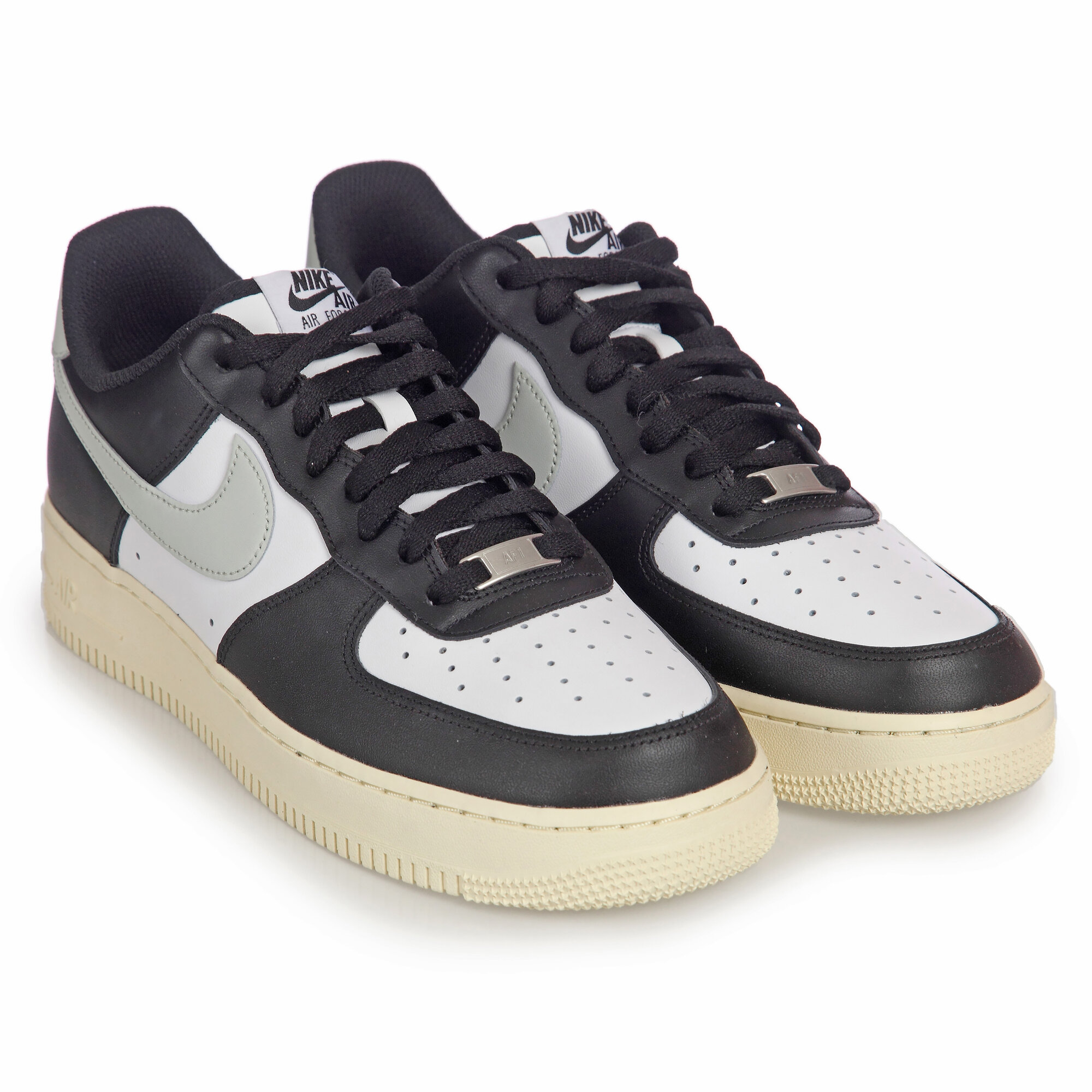 Кроссовки NIKE Air Force 1, размер 43 EU, белый, серый, черный