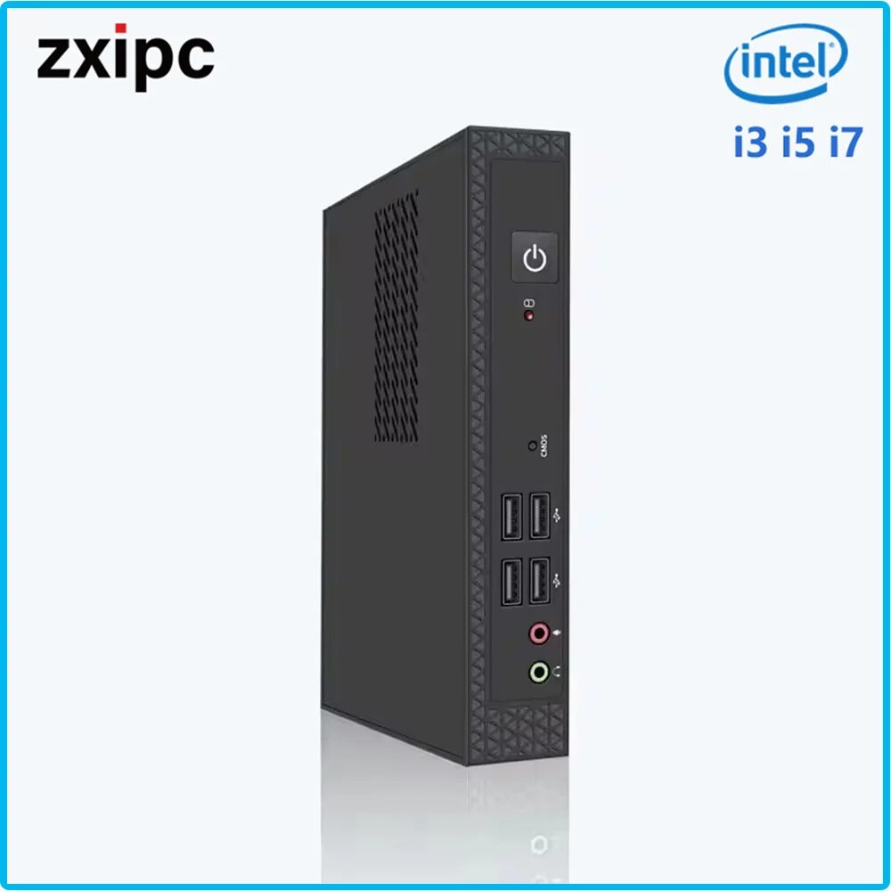 Мини-ПК ZXIPC Intel Core i7 i5 i3 8 ГБ 512 ГБ SSD, Intel Core i7-3520M, 8G RAM 512G SSD