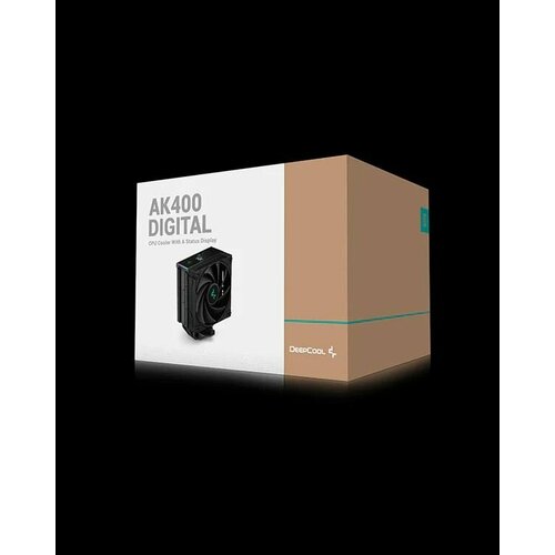 Кулер для процессора DeepCool AK400 DIGITAL черный