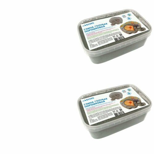 DeVENTE Глина для лепки голубая порошковая 1000 г 2 шт 684₽