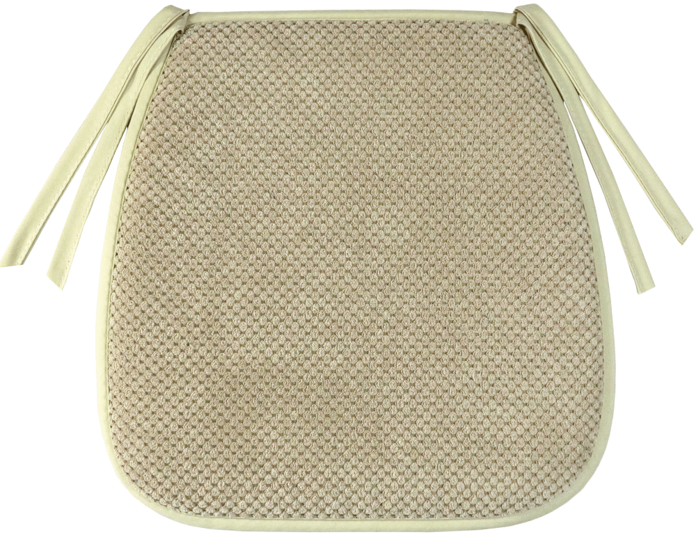 Галета для стула Linen Way Цитус 38/27x40x3 см цвет бежевый