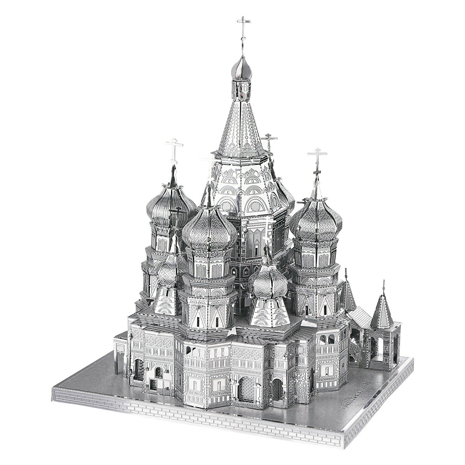 фото Металлический конструктор 3D, Сборная модель Кафедральный собор / SAINT BASIL'S CATHEDRAL, конструктор для взрослых и подростков Piececool, 3D пазл
