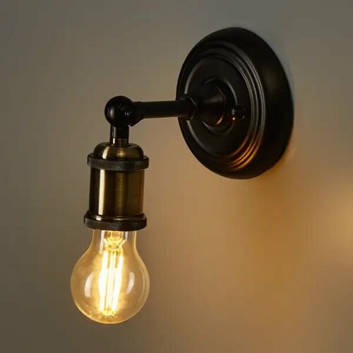 Настенный светильник Inspire светодиодное Braccio цвет чёрныйантичная латунь 4488₽