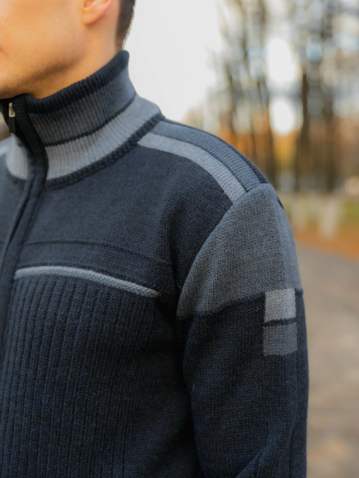 Свитер DECADE, размер 50, , blue — фото 1