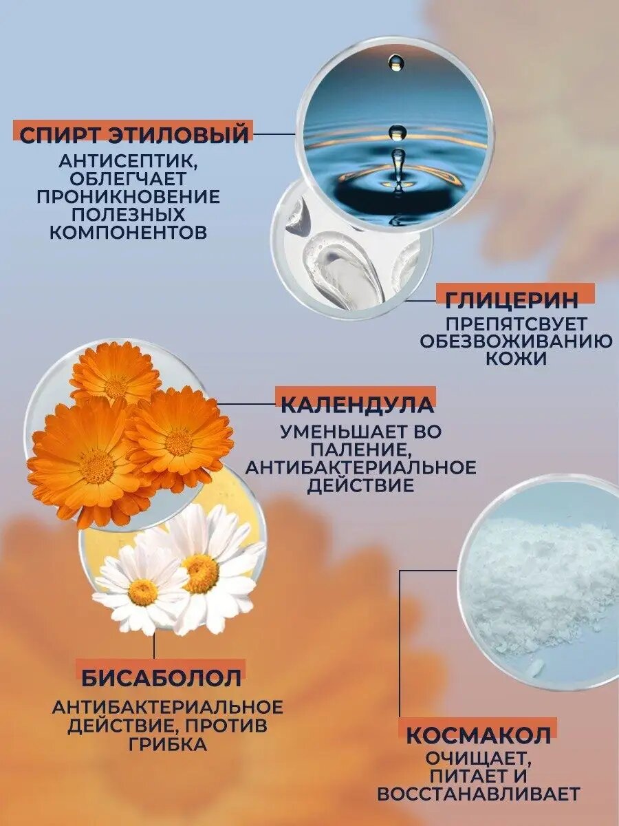 Изображение Антимикробный моющий лосьон-спрей с календулой для ухода за лежачими больными ЭликСи PROLEJNEI NET 2 шт по 100мл
