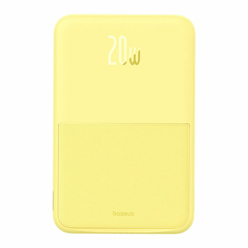 Портативное зарядное устройство Baseus MagPro Lemon Yellow (P10064101Y23-00)