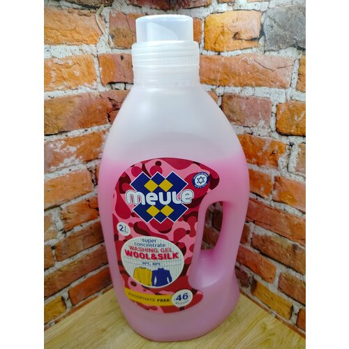 Meule Концентрированный гель для стирки шерсти и шелка WoolSilk 2 л на 40 стирок 12 1612₽