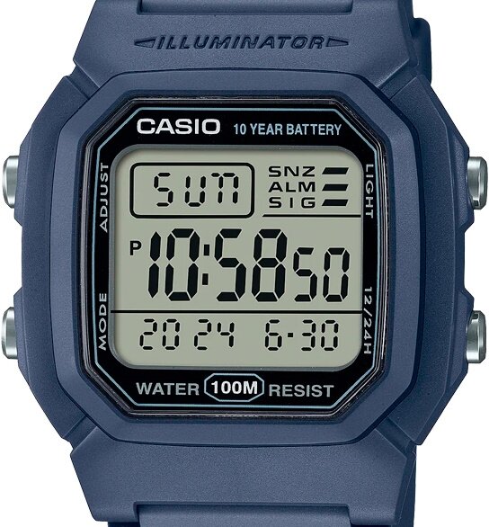 Наручные часы CASIO Collection Men, синий/черный — фото 1