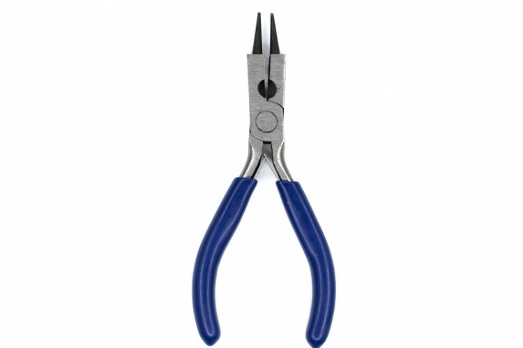 Круглогубцы комбинированные Микрон цвет синий 125мм 32-058 1шт