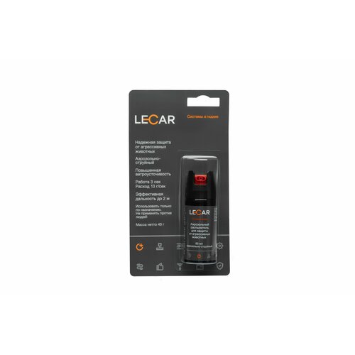 Распылитель Lecar AntiDog BLACK 65 мл аэрозольно-струйный ЛИ LECAR000024006 цена за 1 шт 1150₽