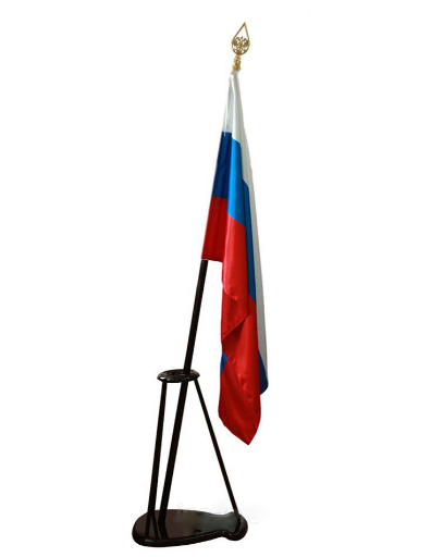 Флаг РФ 90х135 см  атлас