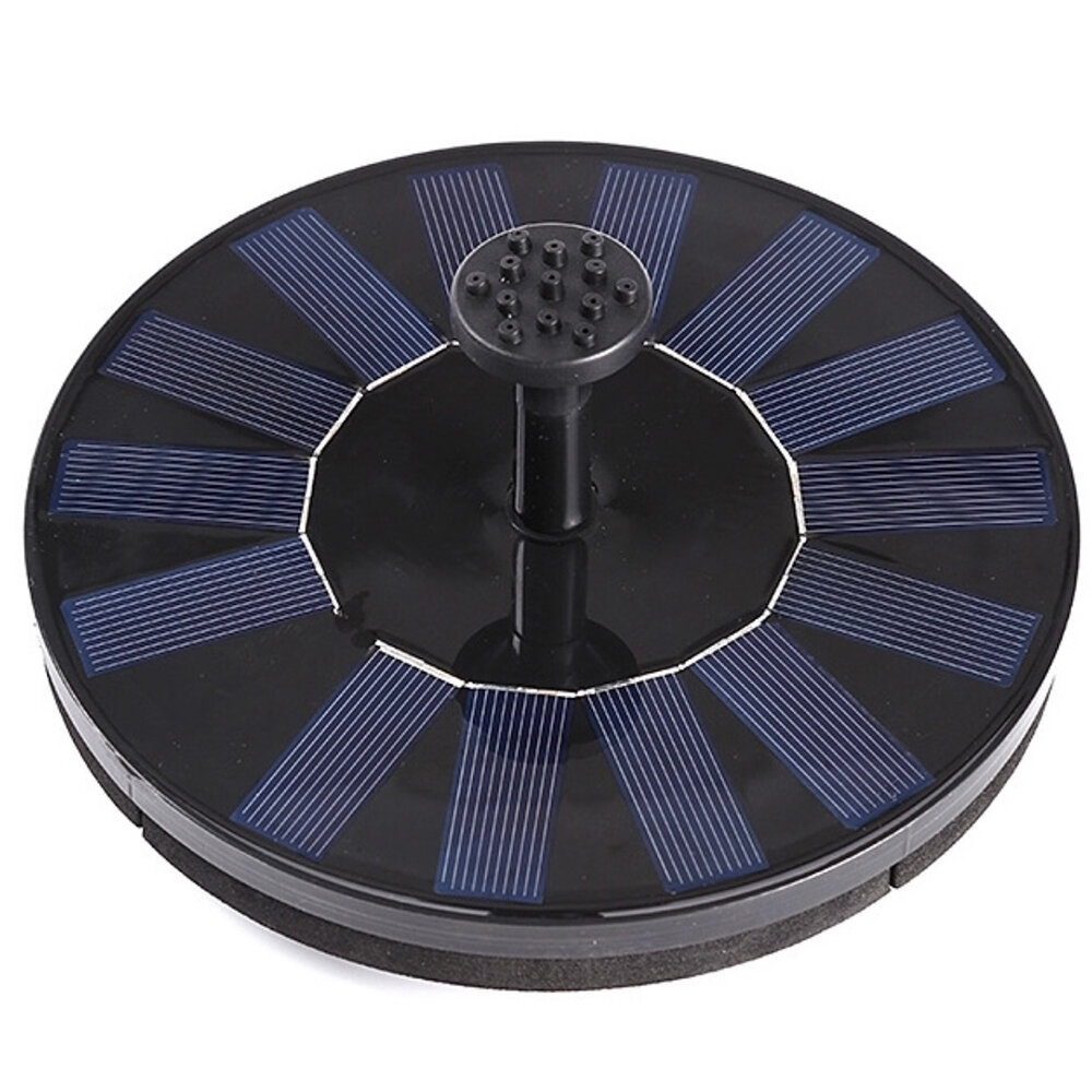 Фонтан садовый на солнечной энергии Mingtu MT-228, 16 см, пластик — фото 1