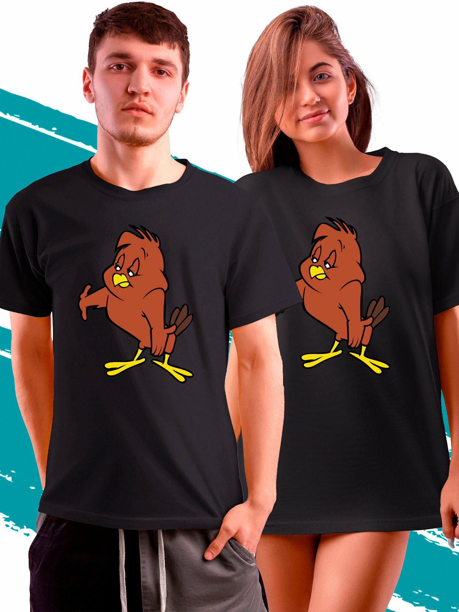 Футболка PhilShop Looney Tunes Show Шоу Луни Тюнз, размер XS, черный