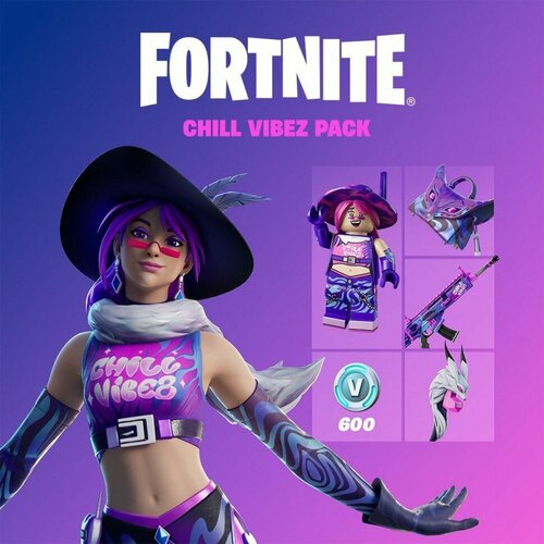 Набор Chill Vibez Pack для игры Fortnite электронный ключ 460₽