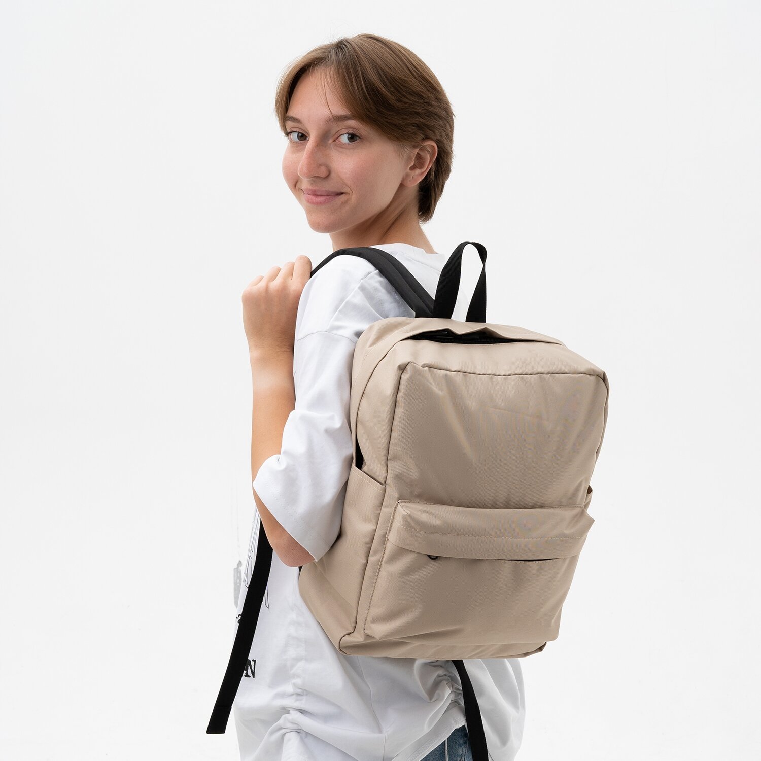 Рюкзак "Joy" (бежевый) — фото 1