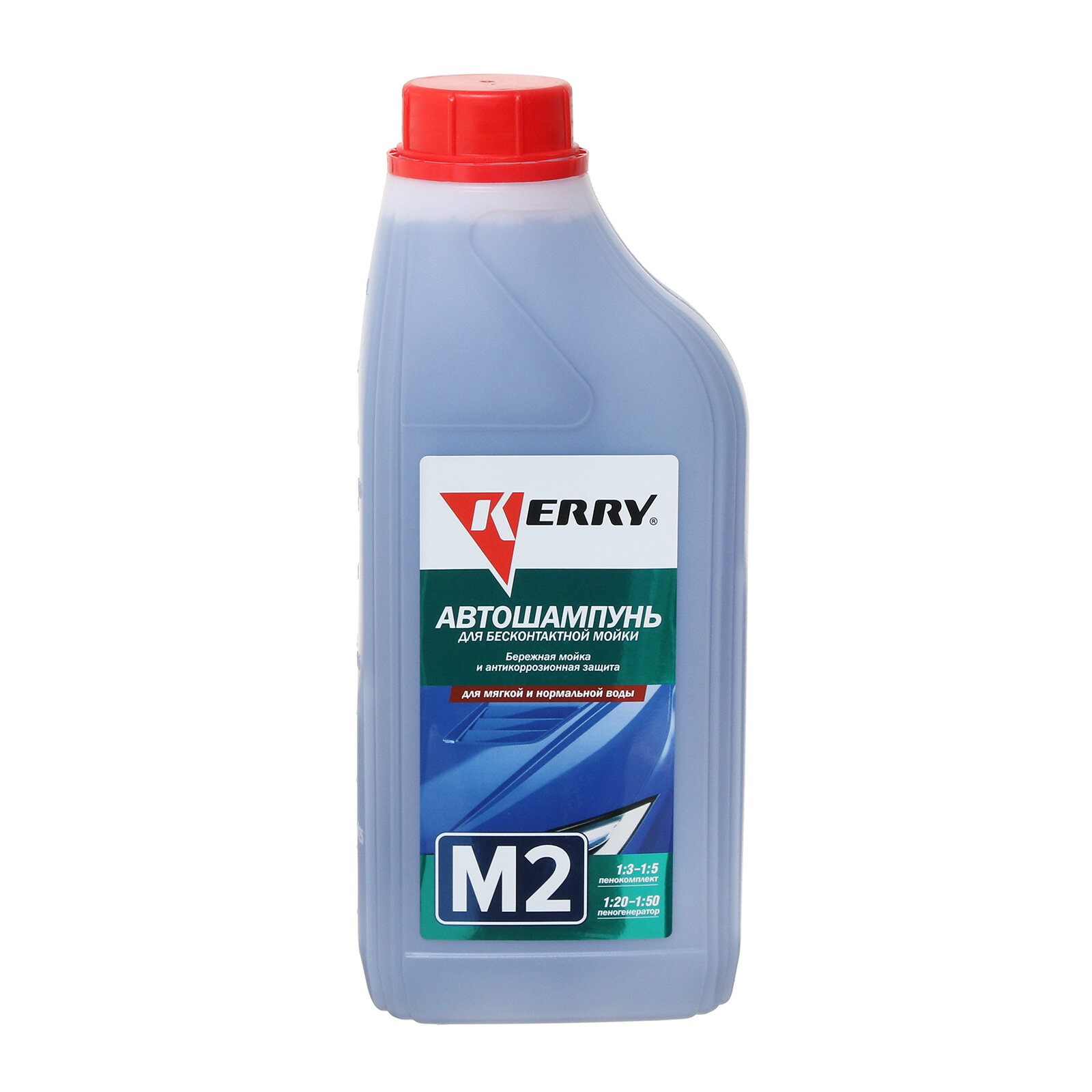 Автошампунь Kerry для бесконтактной мойки, 1 л KR-307 2703907