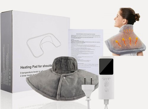 Изображение товара Грелка-воротник электрическая с обогревом для шеи и плеч