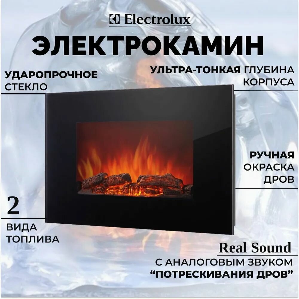 Электрокамин Electrolux EFP/W-1250ULS