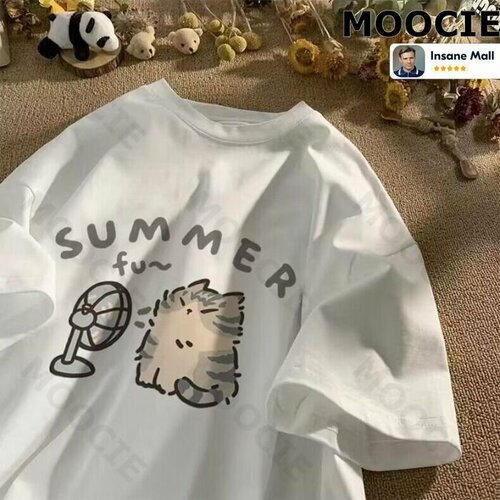 фото Футболка moocie, размер 3xl, белый